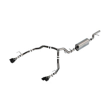 Load image into Gallery viewer, 21-22-Chevrolet-Tahoe-5.3L-V8-24Wd-4Dr-3In2.75In-Touring-Cat-Back-Exhaust--Black-Chrome-Tips