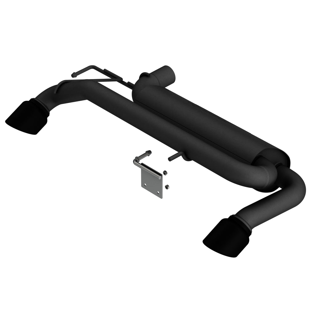 21-22-Ford-Bronco-2.3L-4Wd-Touring-Axle-Back-Exhaust-W-Black-Coated-Tips