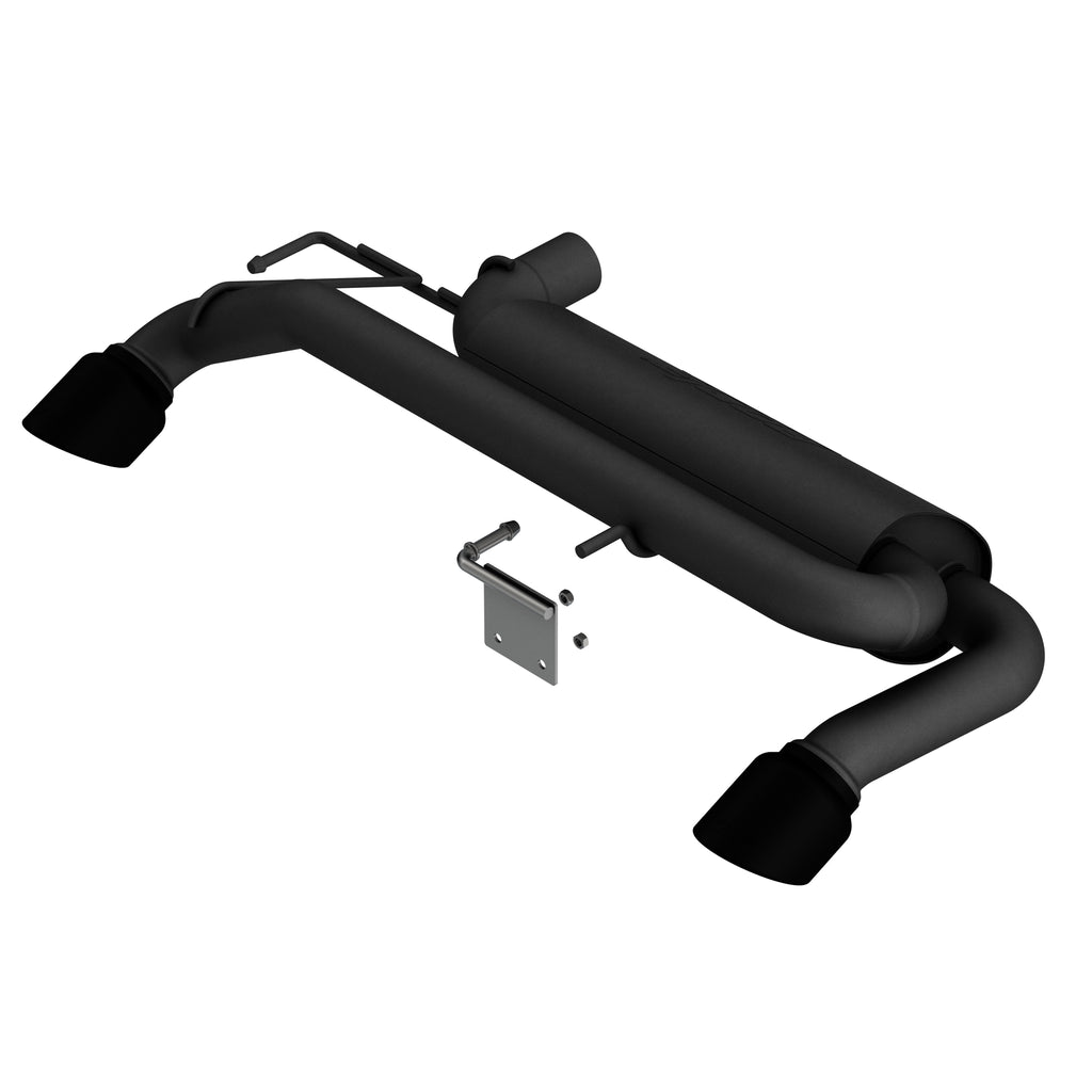 21-22-Ford-Bronco-2.3L-4Wd-Atak-Axle-Back-Exhaust-W-Black-Coated-Tips