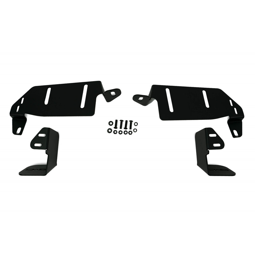 21-22-Ford-Bronco-Factory-Bumper-Pocket-Light-Mount-(Pair)-3In-Led-Pod-Lights
