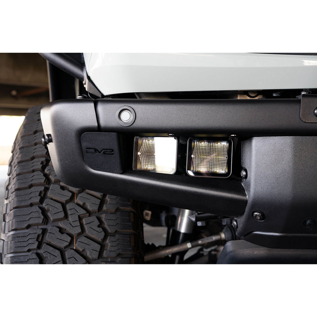 21-22-Ford-Bronco-Factory-Bumper-Pocket-Light-Mount-(Pair)-3In-Led-Pod-Lights