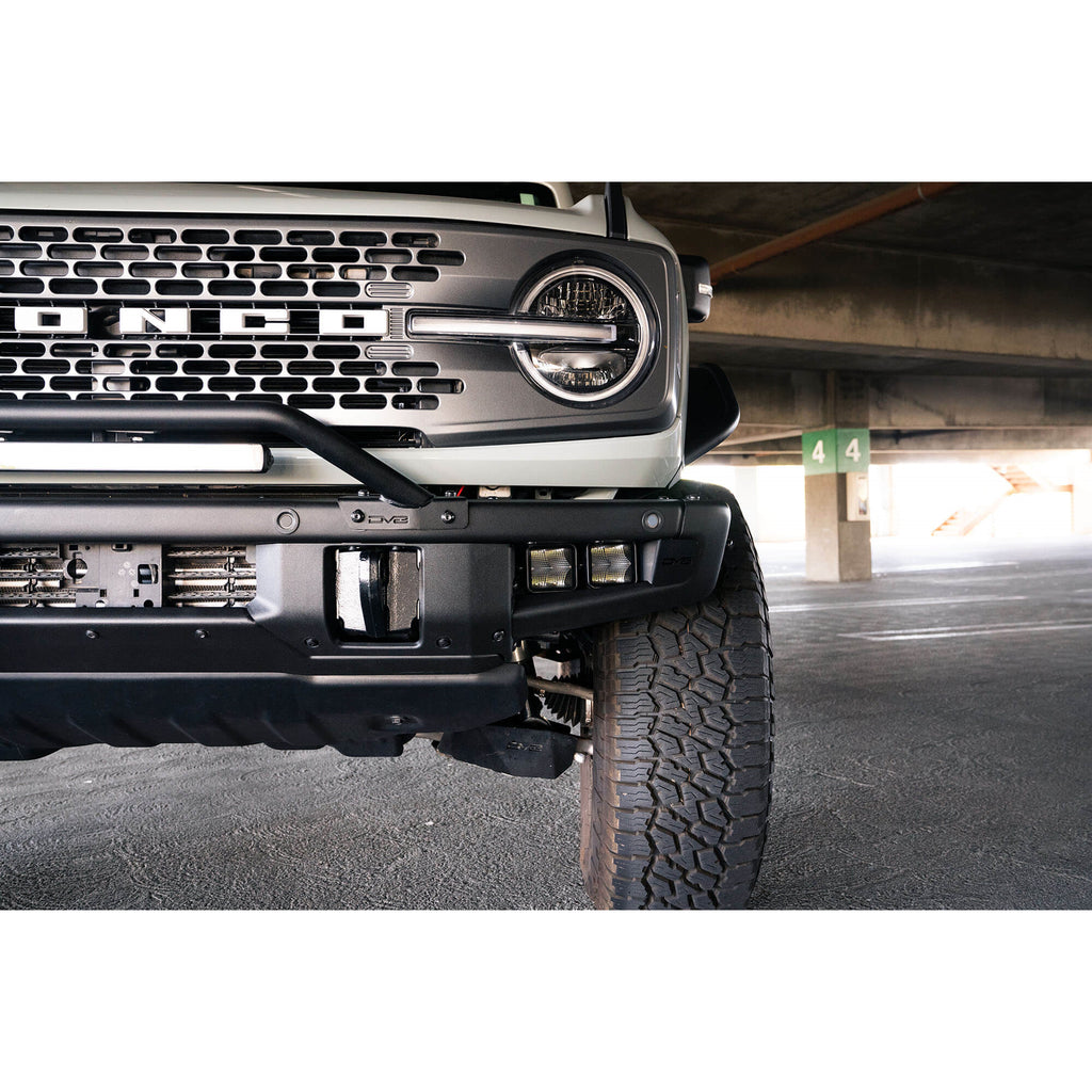 21-22-Ford-Bronco-Factory-Bumper-Pocket-Light-Mount-(Pair)-3In-Led-Pod-Lights