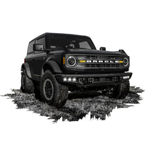 Load image into Gallery viewer, 21-22-Ford-Bronco-Triple-Led-Fog-Light-Kit-For-Steel-Bumper---White