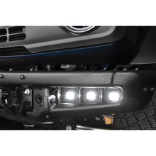 Load image into Gallery viewer, 21-22-Ford-Bronco-Triple-Led-Fog-Light-Kit-For-Steel-Bumper---White
