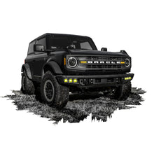 Load image into Gallery viewer, 21-22-Ford-Bronco-Triple-Led-Fog-Light-Kit-For-Steel-Bumper---Yellow