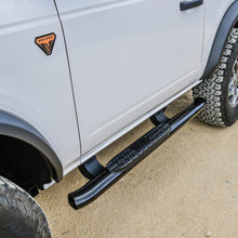 Load image into Gallery viewer, 21-22-Ford-Bronco-(2-Door)-Pro-Traxx-4-Oval-Nerf-Step-Bars---Textured-Black