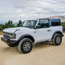 Load image into Gallery viewer, 21-22-Ford-Bronco-(2-Door)-Pro-Traxx-4-Oval-Nerf-Step-Bars---Textured-Black