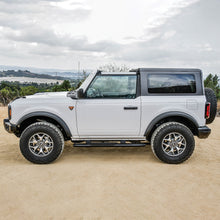 Load image into Gallery viewer, 21-22-Ford-Bronco-(2-Door)-Pro-Traxx-4-Oval-Nerf-Step-Bars---Textured-Black