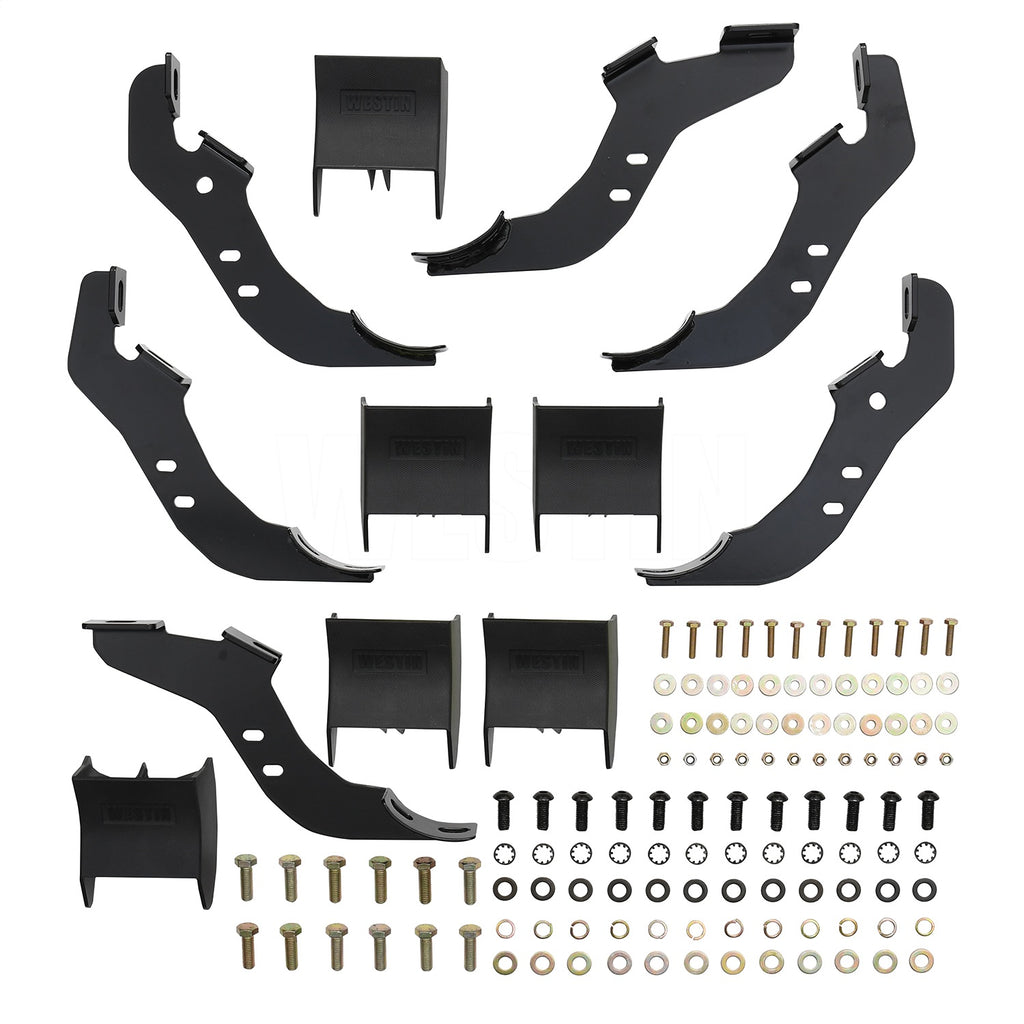 21-22-Ford-Bronco-(4-Door)-Pro-Traxx-4-Oval-Nerf-Step-Bars---Polished