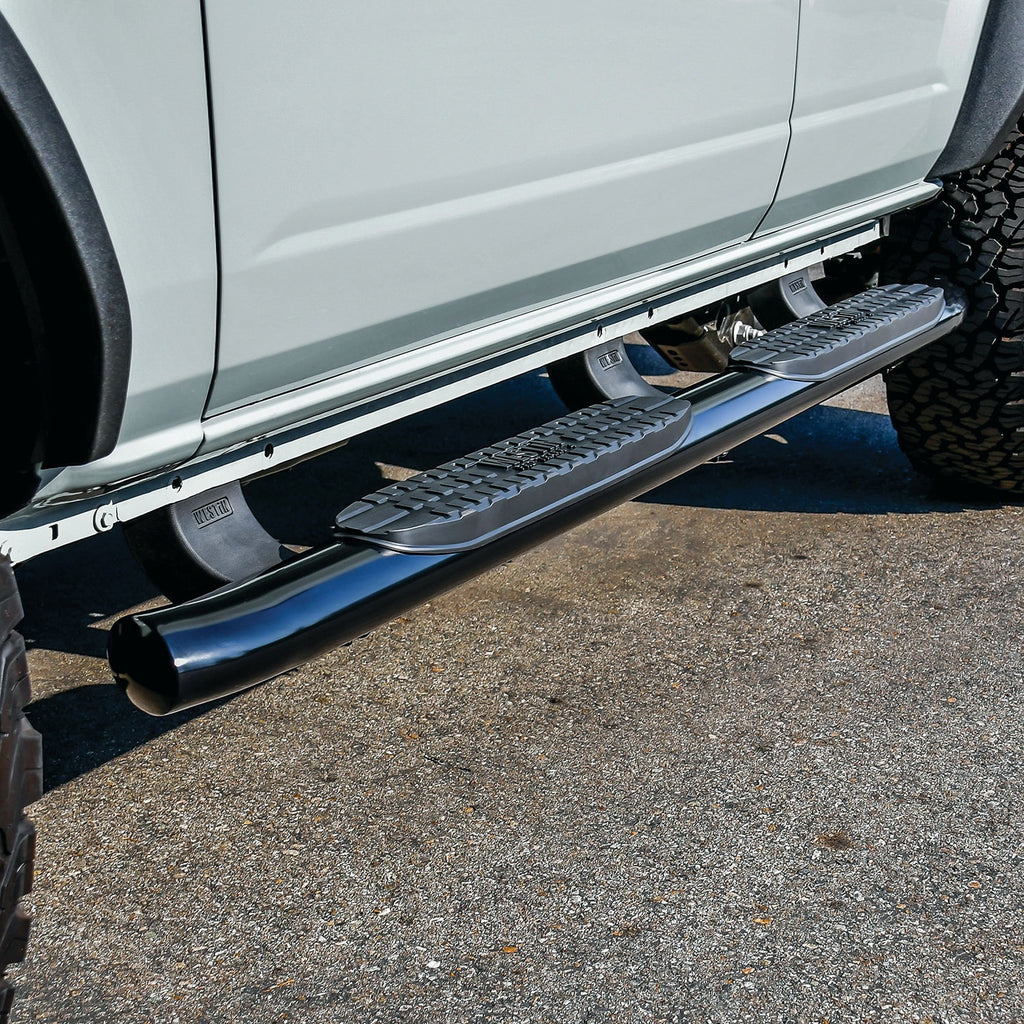 21-22-Ford-Bronco-(4-Door)-Pro-Traxx-4-Oval-Nerf-Step-Bars---Textured-Black