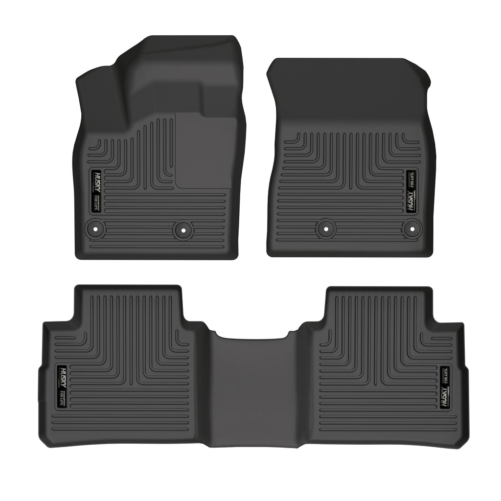 21-22-Nissan-Rogue-Weatherbeater-Front--2Nd-Seat-Floor-Liners---Black