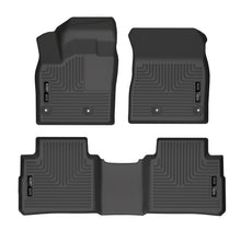 Load image into Gallery viewer, 21-22-Nissan-Rogue-Weatherbeater-Front--2Nd-Seat-Floor-Liners---Black
