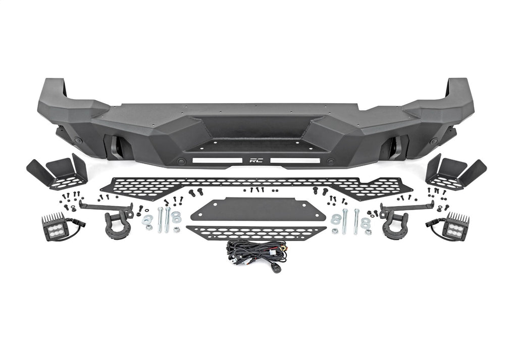 Rough Country 51092 Rear LED Bumper for Select Ford Bronco