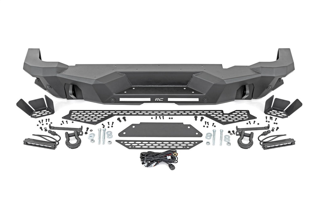 Rough Country 51091 Rear LED Bumper for Select Ford Bronco