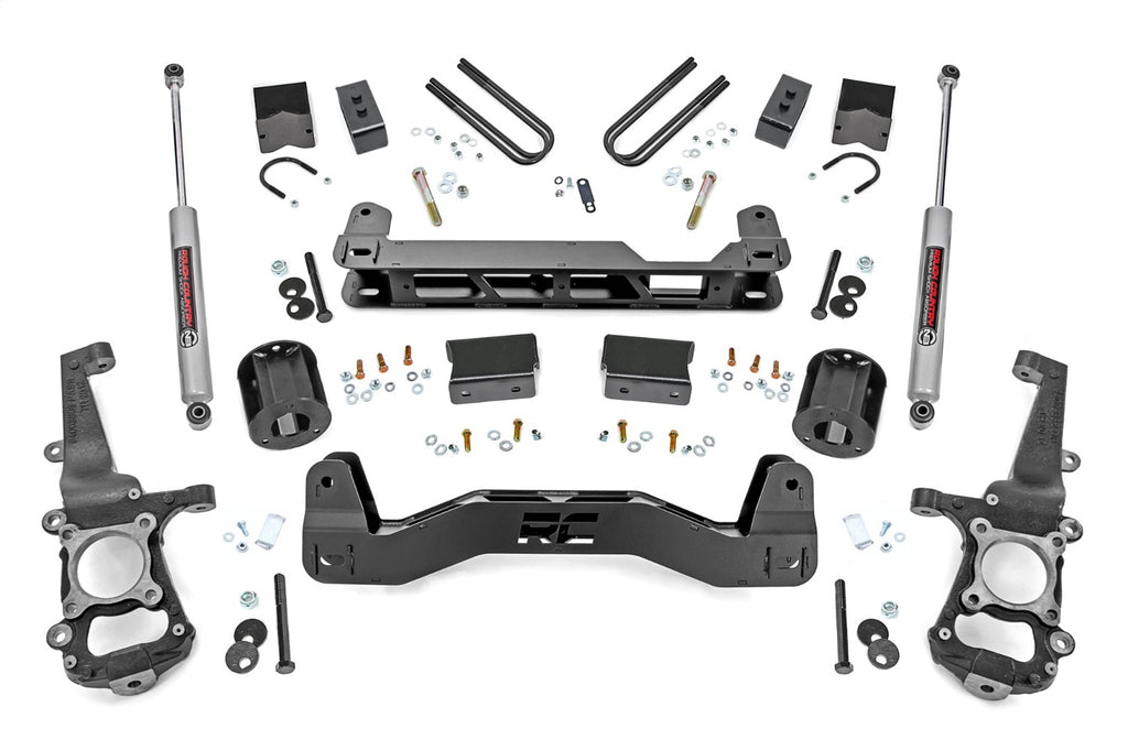 Rough Country 40830 Suspension Lift Kit w/N3 Shocks for Select Ford F-150