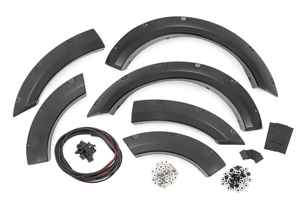 Rough Country F-F11612A-JS Pocket Fender Flares for Select Ford Bronco Sport