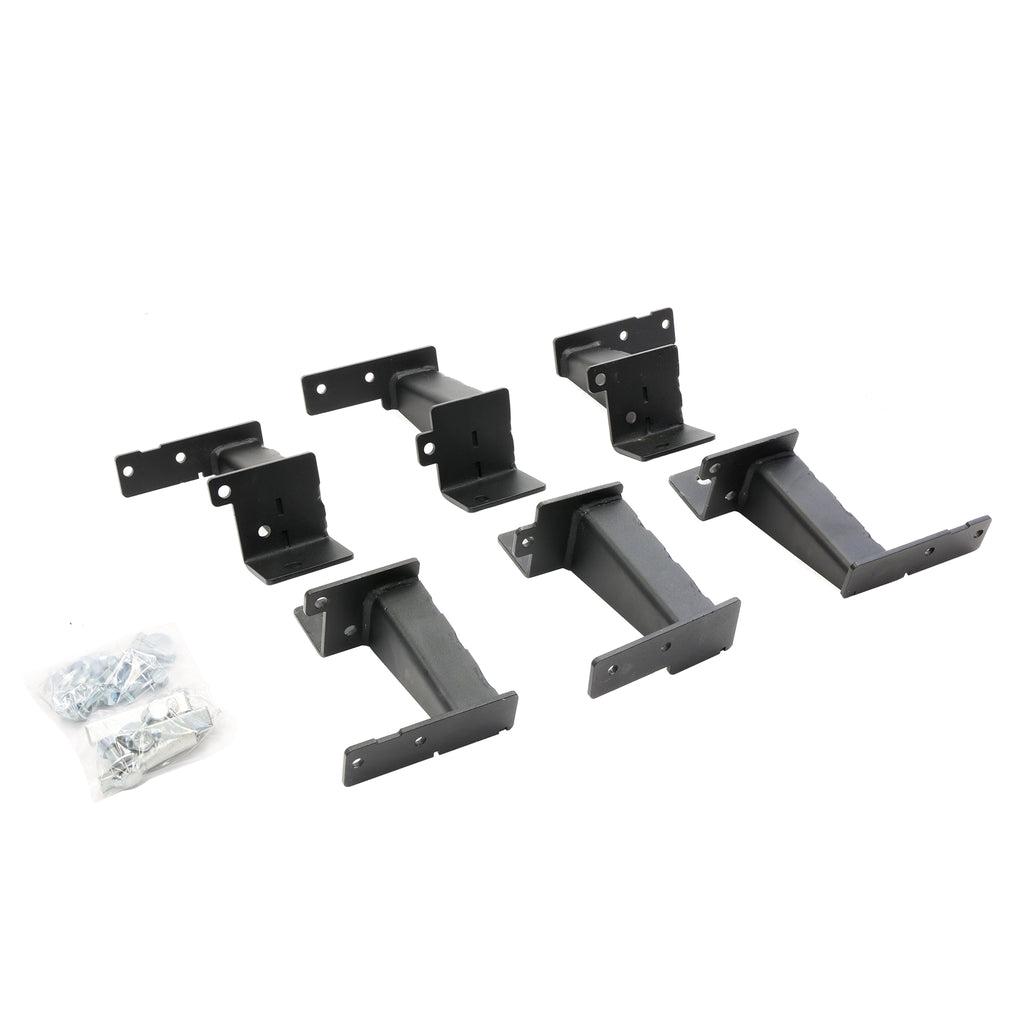 21-24-Ford-Bronco-4Dr-(Excl.-Sport)-Brackets-For-Dominator-Xtreme-Frame-Slider---Tex.-Blk