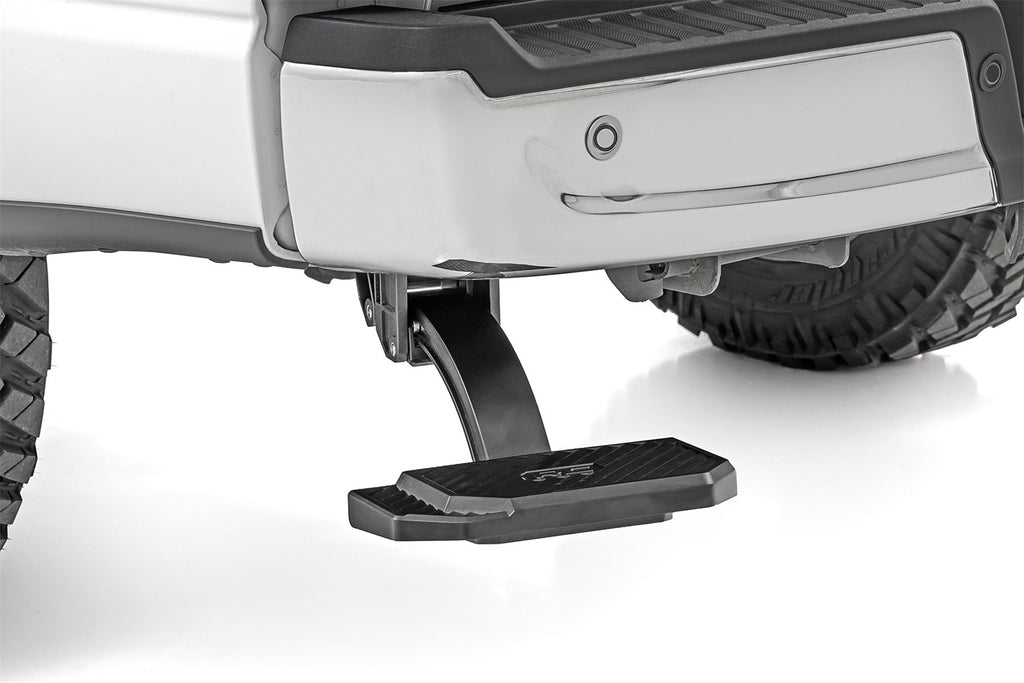 Rough Country PW049807 Retractable Bed Step for Select Ford F-150, Ford F-150 Lightning