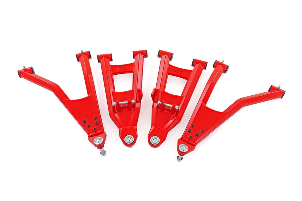 Rough Country 93174RED Control Arm for Select Polaris Ranger XP Big Game Edition, Polaris Ranger XP High Lifter Edition, Polaris Ranger XP NorthStar Edition Trail Boss, Polaris Ranger XP NorthStar Premium, Polaris Ranger XP NorthStar Ultimate, Polaris