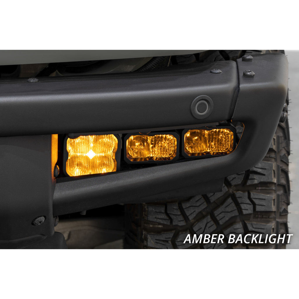21-Up-Ford-Bronco-Stage-Series-Fog-Pocket-Kit---White-Sport