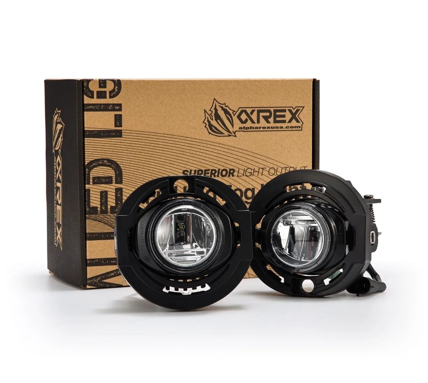 AlphaRex 210006 DoubleTap Dual Color LED Projector Fog Lights for Select Chevrolet Avalanche, Chrysler 200, Chrysler 300, Chrysler Pacifica, Chrysler Voyager