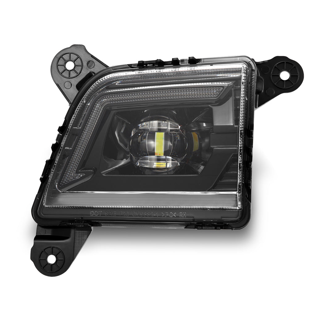 AlphaRex 210017 DoubleTap Dual Color LED Projector Fog Lights for Select Chevrolet Silverado 1500, Chevrolet Silverado HD, Chevrolet Silverado HD