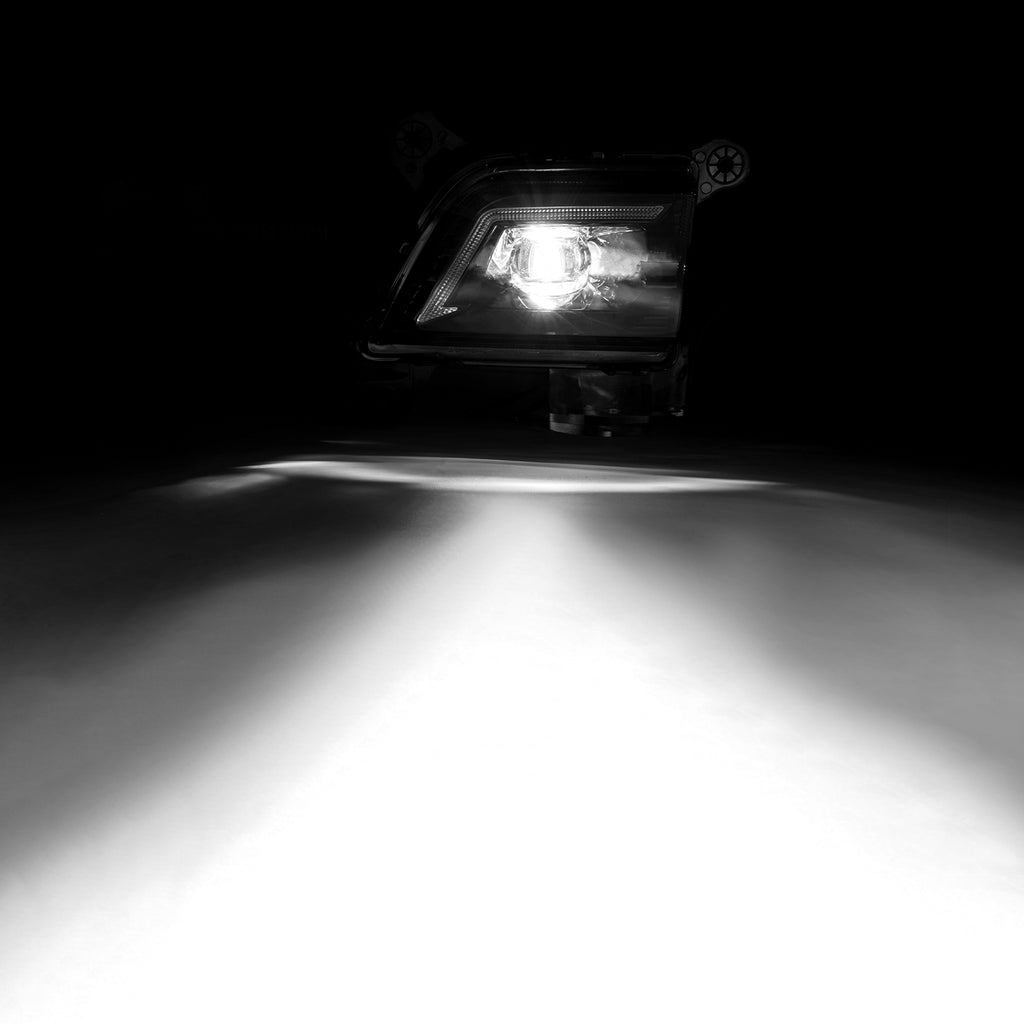 AlphaRex 210017 DoubleTap Dual Color LED Projector Fog Lights for Select Chevrolet Silverado 1500, Chevrolet Silverado HD, Chevrolet Silverado HD