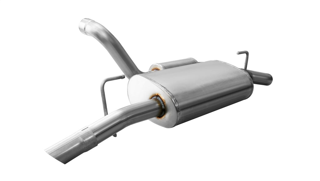 Corsa Performance 21015 2.5in. Axle-Back Dual Rear Exit with Turn Downs for Select Jeep Wrangler