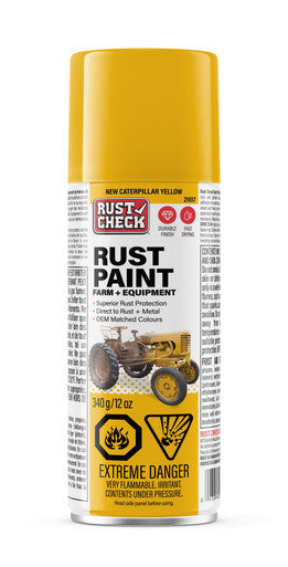Rust Check 21017 Rust Paint New Cat Yellow