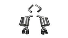 Load image into Gallery viewer, Corsa Performance 21020BLK 2.75in. Axle-Back Dual Rear Exit with Twin 3.5in. Black PVD Pro-Series Tips for Select Dodge Challenger