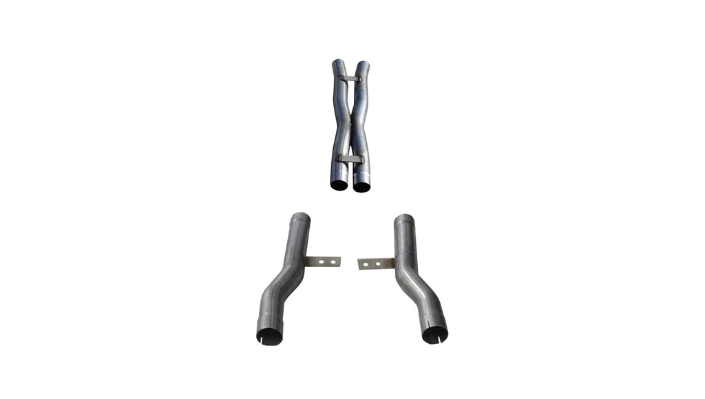 Corsa Performance 21024 2.75in. X-Pipe Resonator Delete Kit for Select Chrysler 300, Dodge Charger