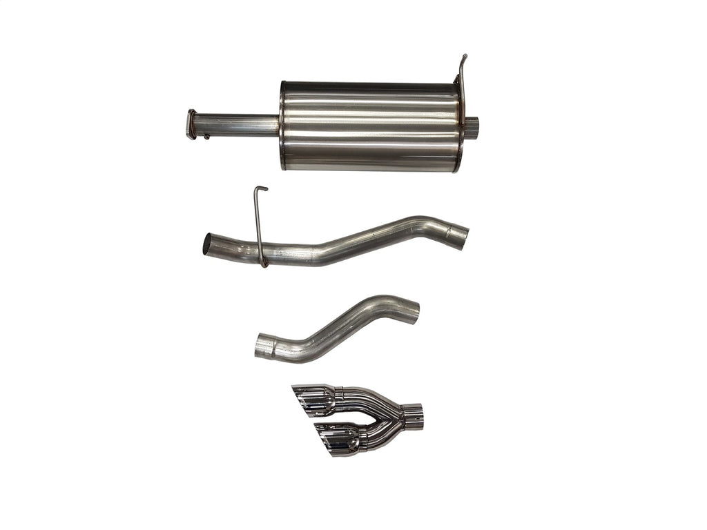 Corsa Performance 21036 3.0in. Cat-Back Single Side Exit with Twin 4.0in. Polished Slash Cut Tip for Select Ram
