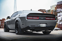 Load image into Gallery viewer, Corsa Performance 21070BLK 2.75in. Valved Cat-Back Dual Rear Exit with Twin 3.5in. Polished Black PVD Pro S for Select Dodge Challenger, Dodge Charger
