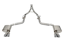 Load image into Gallery viewer, Corsa Performance 21070 2.75in. Valved Cat-Back Dual Rear Exit with Twin 3.5in. Polished Tips for Select Dodge Challenger