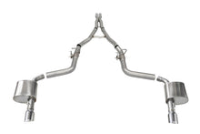 Load image into Gallery viewer, Corsa Performance 21072 2.75in. Valved Cat-Back Dual Rear Exit with Single 4.5in. Polished Tips for Select Dodge Charger