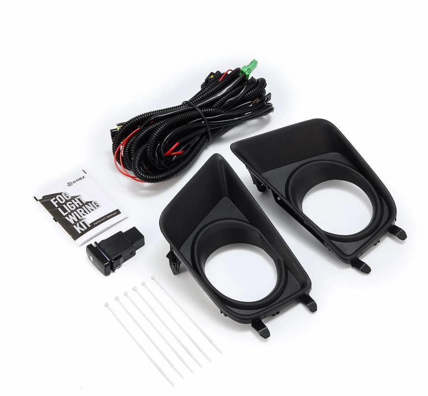 AlphaRex 211005 DoubleTap Dual Color Fog Light Bezel Kit for Select Toyota Tacoma