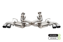 Load image into Gallery viewer, Corsa Performance 21100 3.0in. Cat-Back 4 Valve Dual Rear Exit NPP Exhaust System with 4.5in. Polished P for Select Chevrolet Corvette
