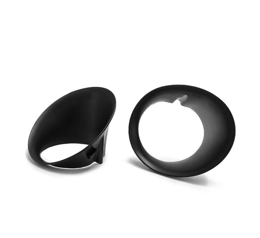 AlphaRex 211011 DoubleTap Dual Color Fog Light Bezel Kit for Select Dodge Durango, Dodge Ram 1500, Dodge Ram 2500, Dodge Ram