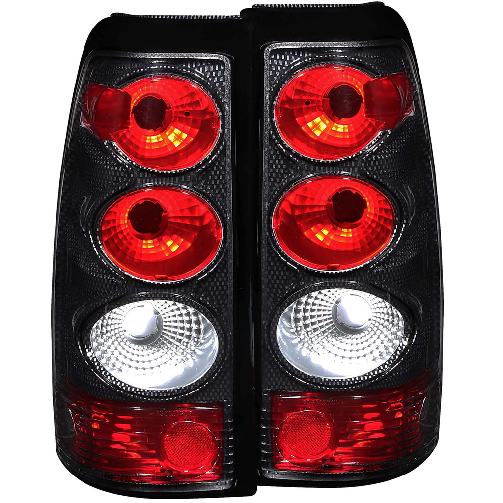 ANZO USA 211021 Tail Light Assembly for Select Chevrolet Silverado 1500, Chevrolet Silverado Classic, Chevrolet Silverado HD, Chevrolet Silverado HD Classic, Chevrolet Silverado 2500, Chevrolet Silverado HD, Chevrolet Silverado HD Classic, Chevrolet