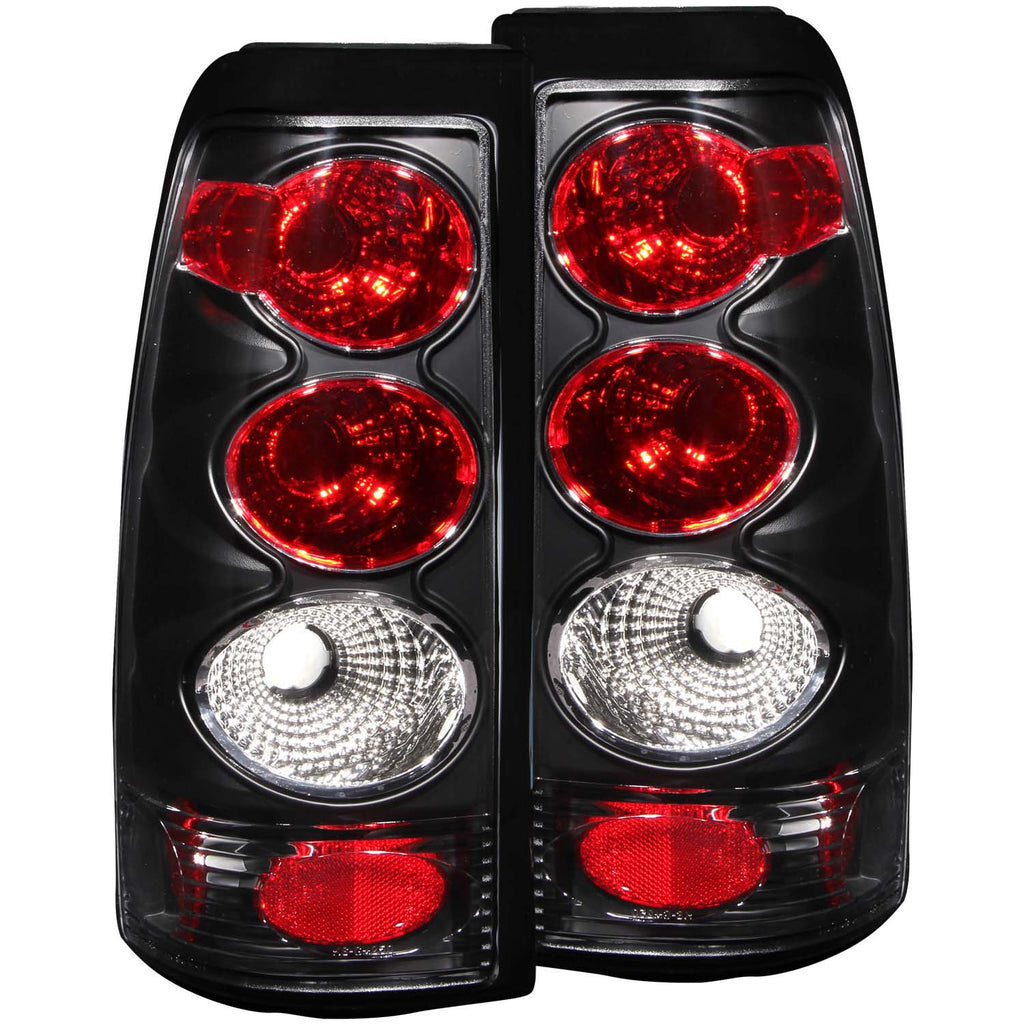 ANZO USA 211025 Tail Light Assembly for Select Chevrolet Silverado 1500, Chevrolet Silverado HD, Chevrolet Silverado 2500, Chevrolet Silverado HD, Chevrolet Silverado 3500, GMC Sierra 1500, GMC Sierra Classic, GMC Sierra HD, GMC Sierra HD Classic, GMC