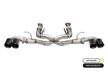 Load image into Gallery viewer, Corsa Performance 21102CFBLK 3.0in. Muffler Delete Cat-Back Exhaust System with AFM Valve with 4.5in. Carbon for Select Chevrolet Corvette