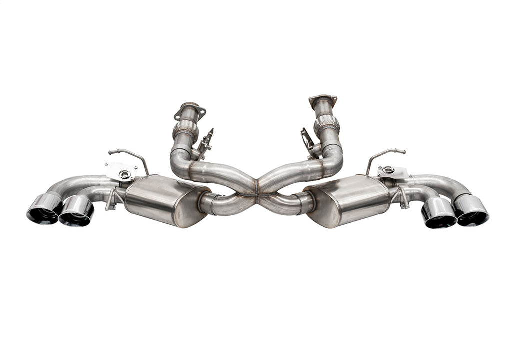 Corsa Performance 21103 3.0in. Cat-Back Dual Rear Exit NPP Exhaust System with AFM Simulator and 4.5in. for Select Chevrolet Corvette
