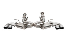 Load image into Gallery viewer, Corsa Performance 21103 3.0in. Cat-Back Dual Rear Exit NPP Exhaust System with AFM Simulator and 4.5in. for Select Chevrolet Corvette