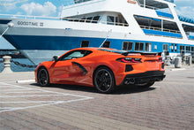 Load image into Gallery viewer, Corsa Performance 21104BLK 3.0in. Track Series Cat-Back Muffler Delete Exhaust System with 4.5in. Black PVD for Select Chevrolet Corvette