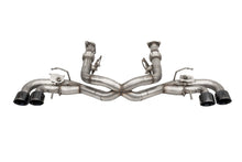Load image into Gallery viewer, Corsa Performance 21105BLK 3.0in. Muffler Delete Cat-Back Exhaust System with NPP Sound control and 4.5in. for Select Chevrolet Corvette