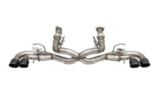 Load image into Gallery viewer, Corsa Performance 21106BLK 3.0in. Muffler Delete 4 Valve Cat-Back Exhaust System with NPP Sound control and for Select Chevrolet Corvette