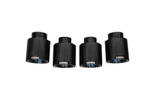 Load image into Gallery viewer, Corsa Performance 21109CFBLK CORSA Performance C8 Corvette 4.5in. Carbon Fiber Black PVD Exhaust Tip Kit (4 T for Select Chevrolet Corvette
