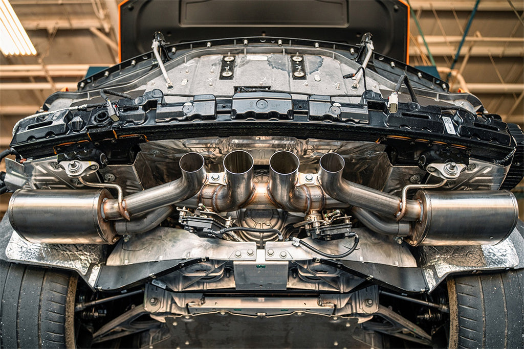 Corsa Performance 21111 3.0in. Dual Rear Exit NPP Catback Exhaust System for Select Chevrolet Corvette