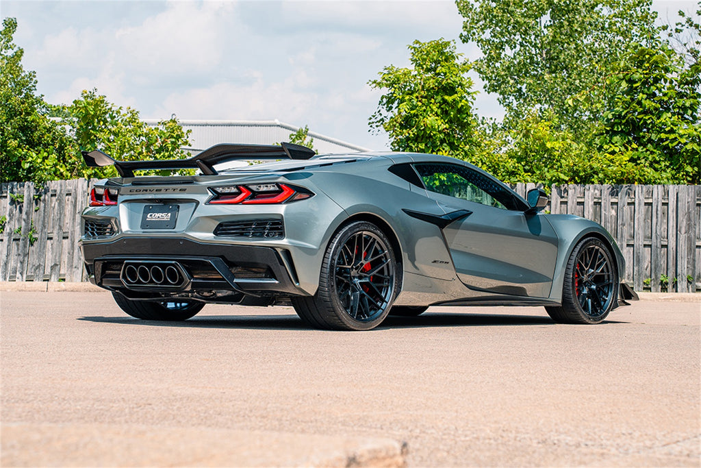 Corsa Performance 21111 3.0in. Dual Rear Exit NPP Catback Exhaust System for Select Chevrolet Corvette