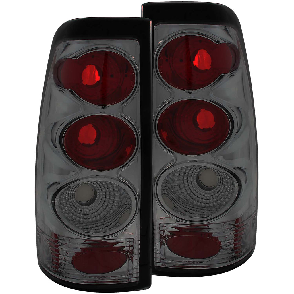ANZO USA 211161 Tail Light Assembly for Select Chevrolet Silverado 1500, Chevrolet Silverado HD, Chevrolet Silverado 2500, Chevrolet Silverado HD, Chevrolet Silverado 3500, GMC Sierra 1500, GMC Sierra Classic, GMC Sierra HD, GMC Sierra HD Classic, GMC